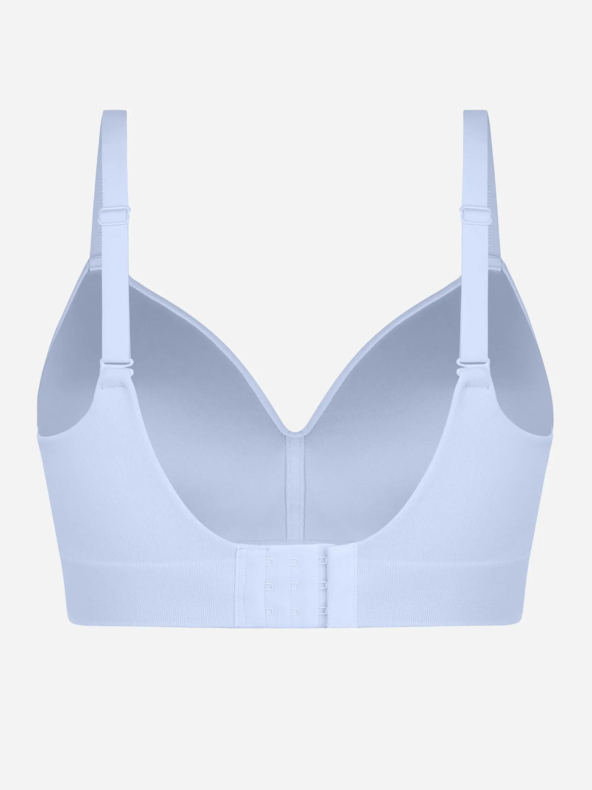 Sujetador push-up inalámbrico sin costuras, cómodo y de cobertura total.