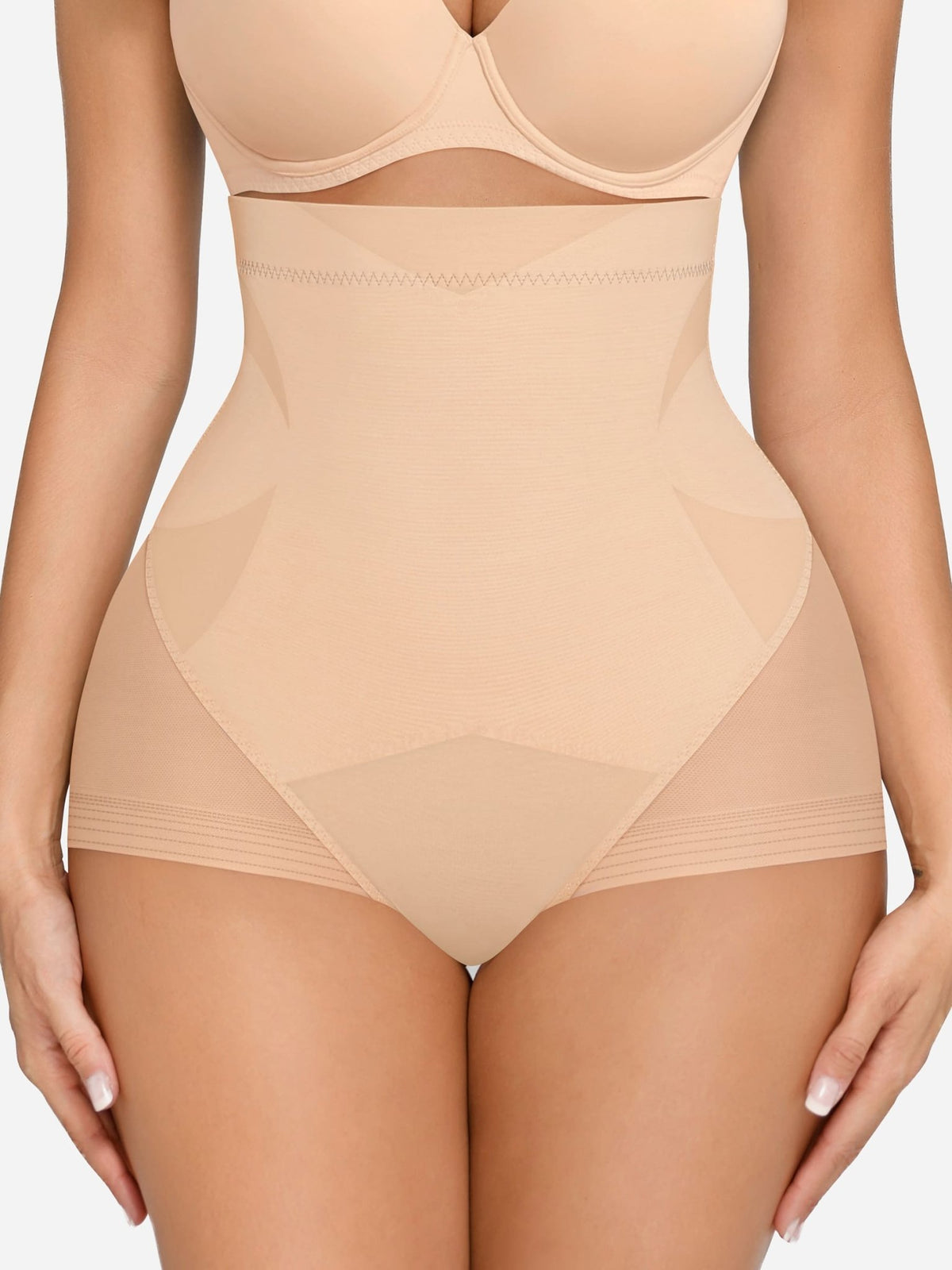 Braguita moldeadora de talle alto con control de abdomen - Zeryn Haus