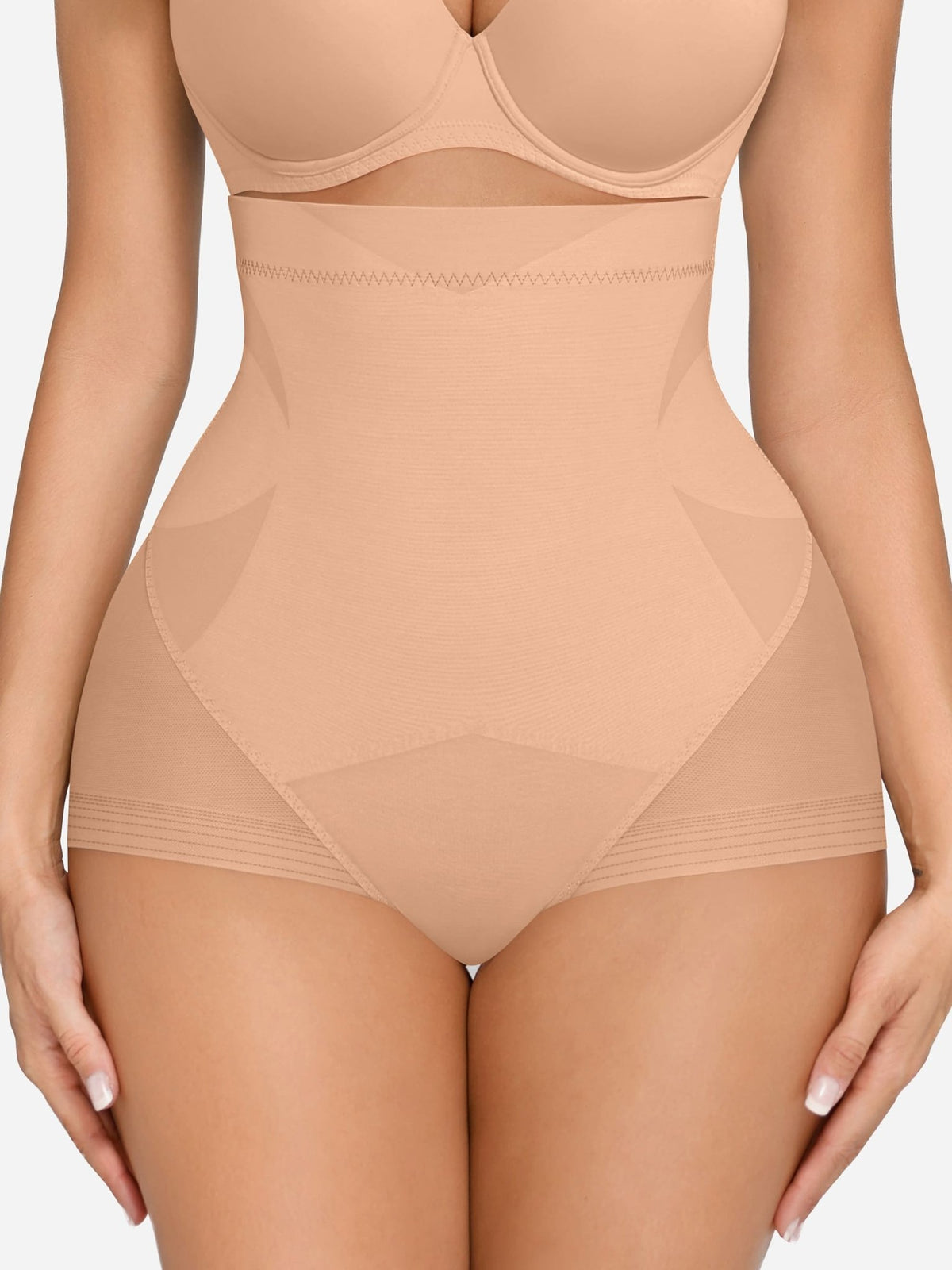 Braguita moldeadora de talle alto con control de abdomen - Zeryn Haus