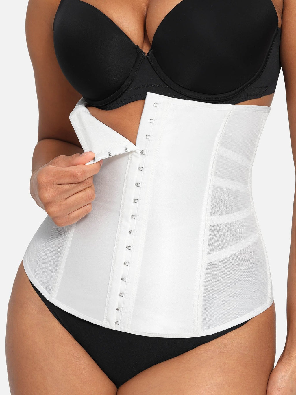 Faja de cintura deshuesada de acero de malla - Zeryn Haus