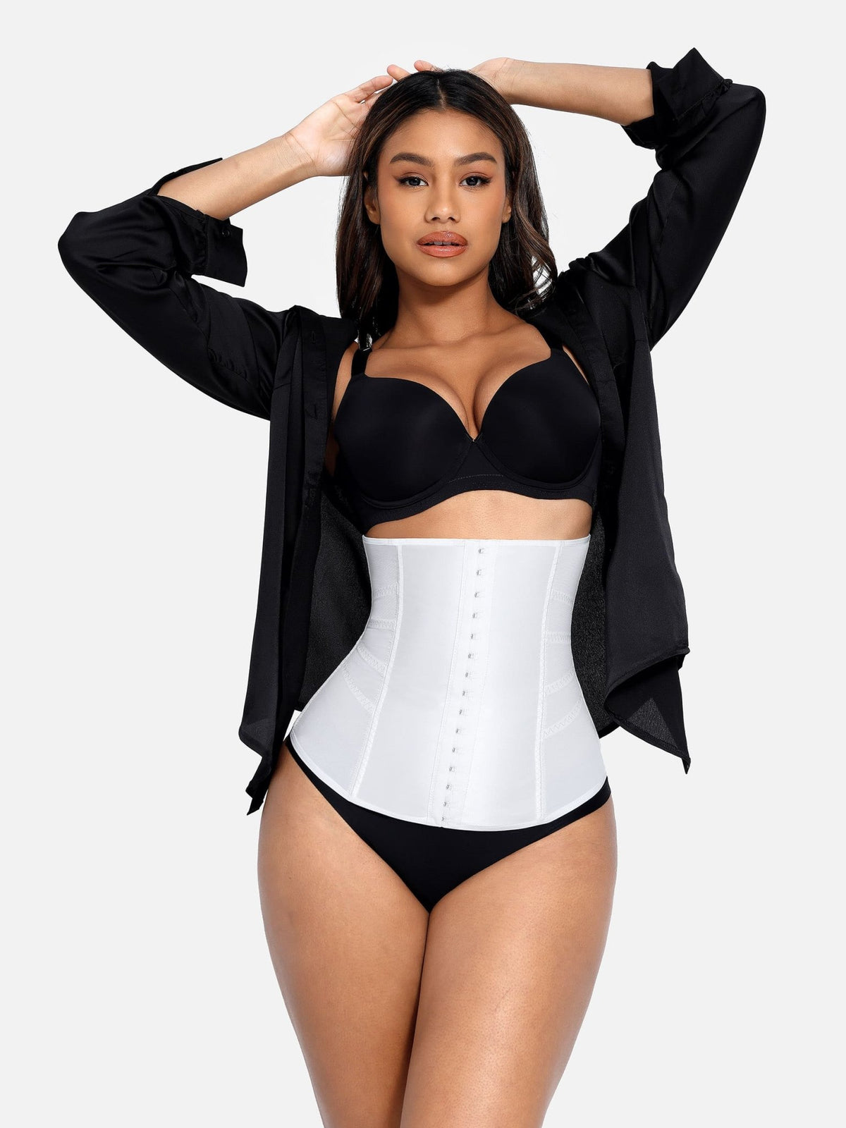 Faja de cintura deshuesada de acero de malla - Zeryn Haus
